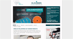 Desktop Screenshot of klaassen-diamantwerkzeuge.de